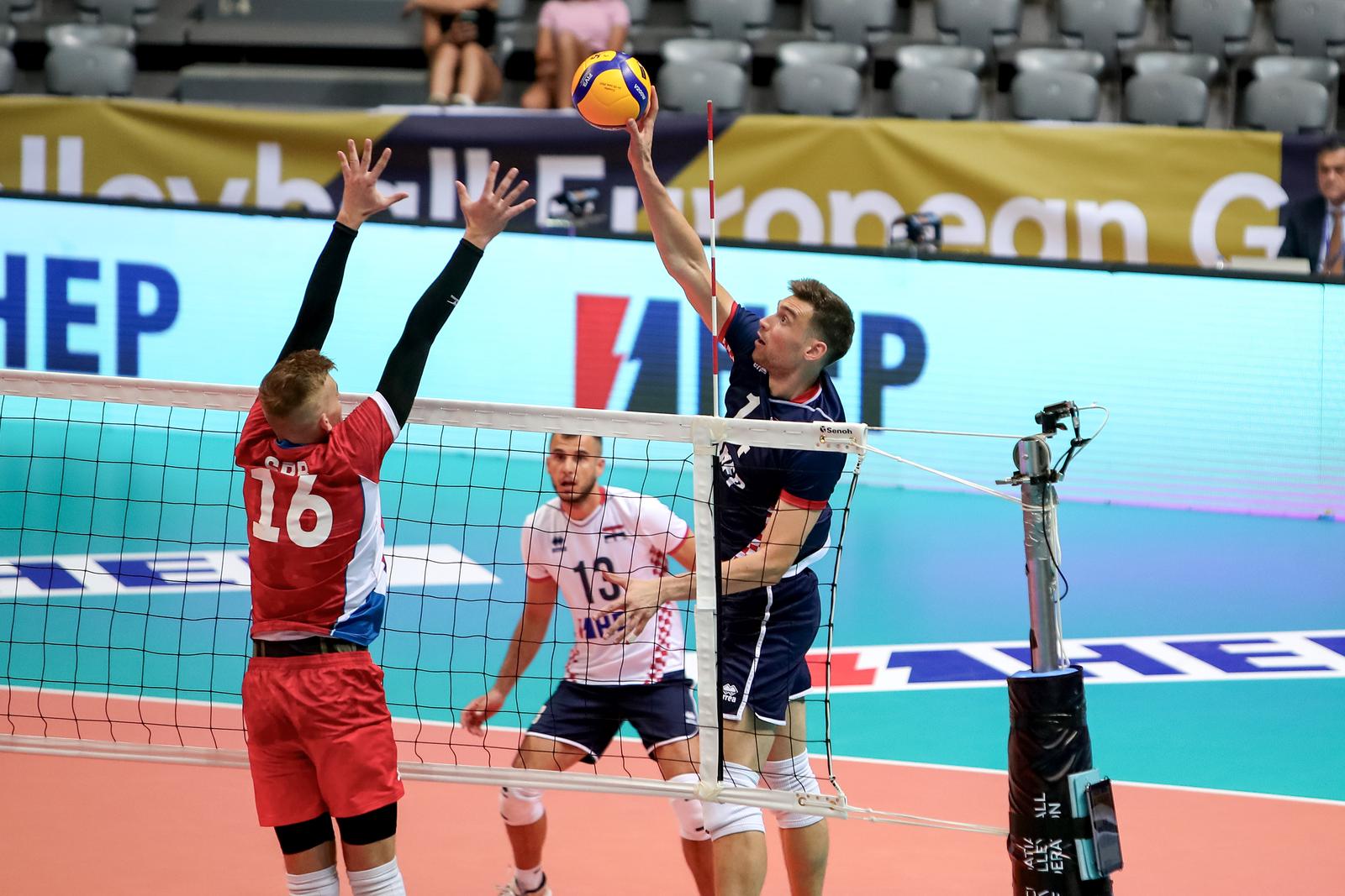 25.06.2023., Zadar  - Odbojkaska Europska zlatna liga, Final four, utakmica za trece mjesto, Hrvatska - Ceska. Photo: Sime Zelic/PIXSELL/PIXSELL