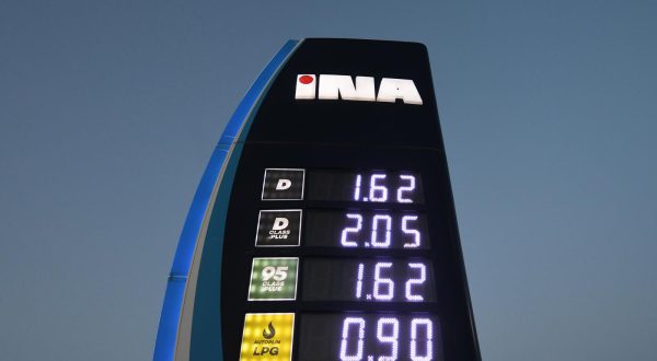 26.09.2023., Sibenik - Od ponoci  novo poskupljenje goriva na benzinskim postajama u Hrvatskoj sedamnesti tjedan za redom. Photo: Hrvoje Jelavic/PIXSELL