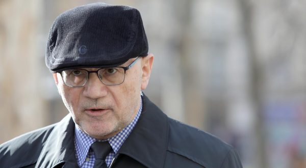 27.01.2021., Zagreb - Veljko Miljevic dao je izjavu za medije nakon sjednice vrhovnog suda o Zdravku Mamicu. Photo: Patrik Macek/PIXSELL