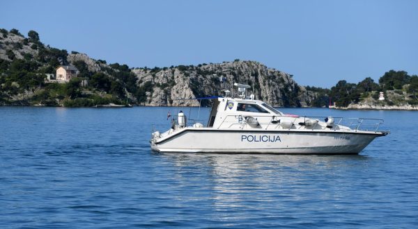 28.05.2023., Sibenik - Brod pomorske policije u kanalu Sv.Ante.
Photo: Hrvoje Jelavic/PIXSELL Photo: Hrvoje Jelavic/PIXSELL