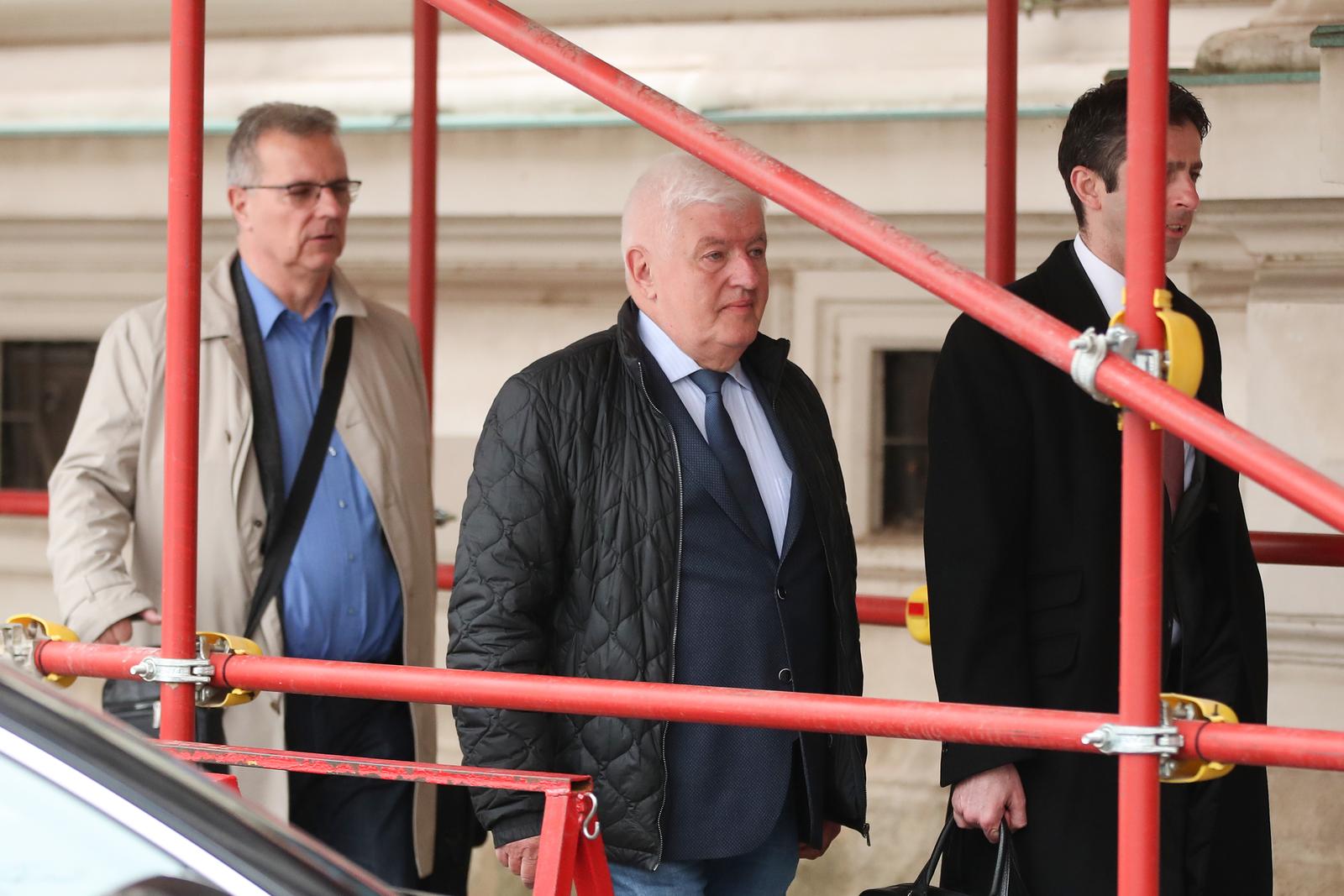 29.03.2023., Zagreb - Zvonimir Sostar dolazi na Zupanijski sud Photo: Matija Habljak/PIXSELL
