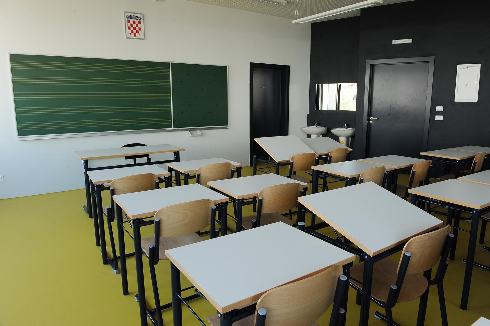 30.08.2013., Zagreb - Nova osnovna skola u Vrbanima III trenutno je najmodernija skolska zgrada u gradu. rPhoto: Davor Visnjic/PIXSELL