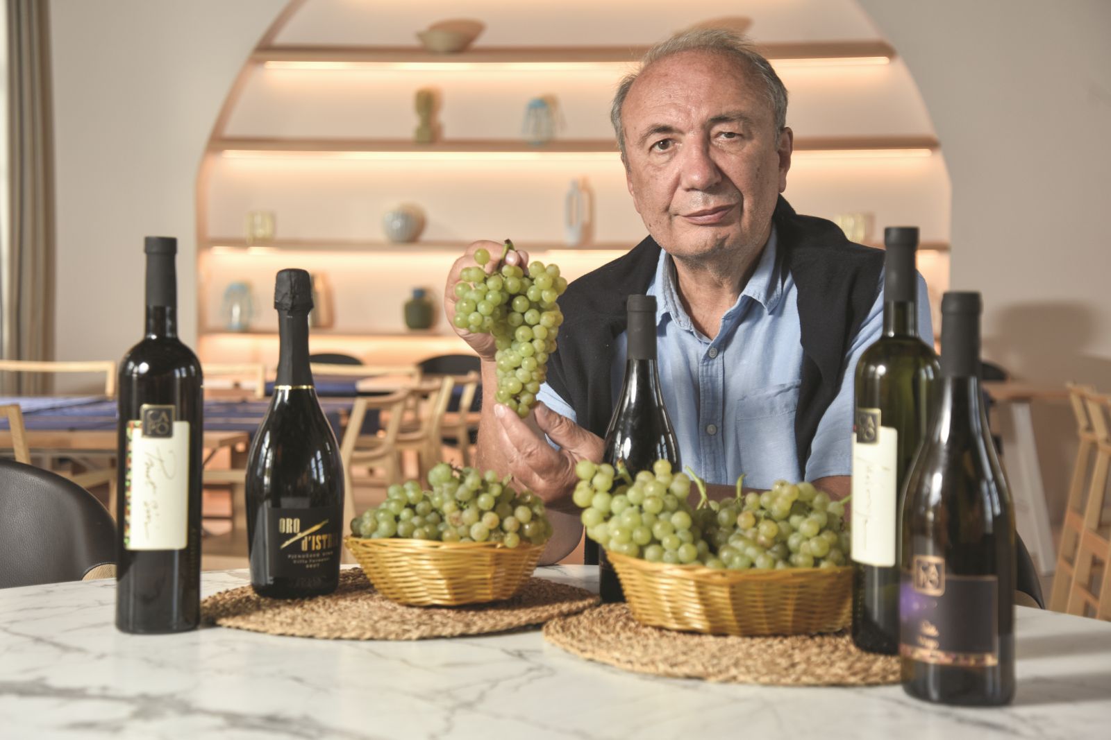 20.09.2023., Brtonigla - Vinarija Capo. Danko Koncar. 
Photo Sasa ZinajaNFoto