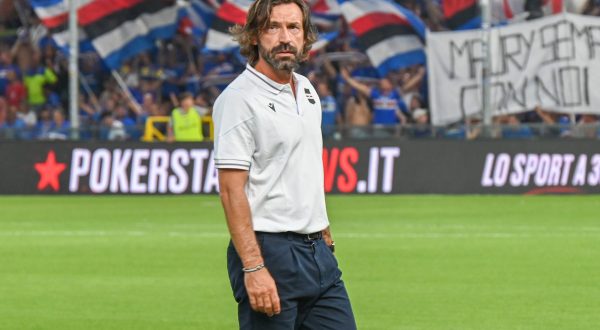 Head Coach Andrea Pirlo Sampdoria during UC Sampdoria vs AC Pisa, Italian soccer Serie B match in Genoa, Italy, August 25 2023 PUBLICATIONxNOTxINxITA Copyright: xFabioxFagiolini/IPAxSportx/xipa-x/xx 0 IPA_IPA39855619