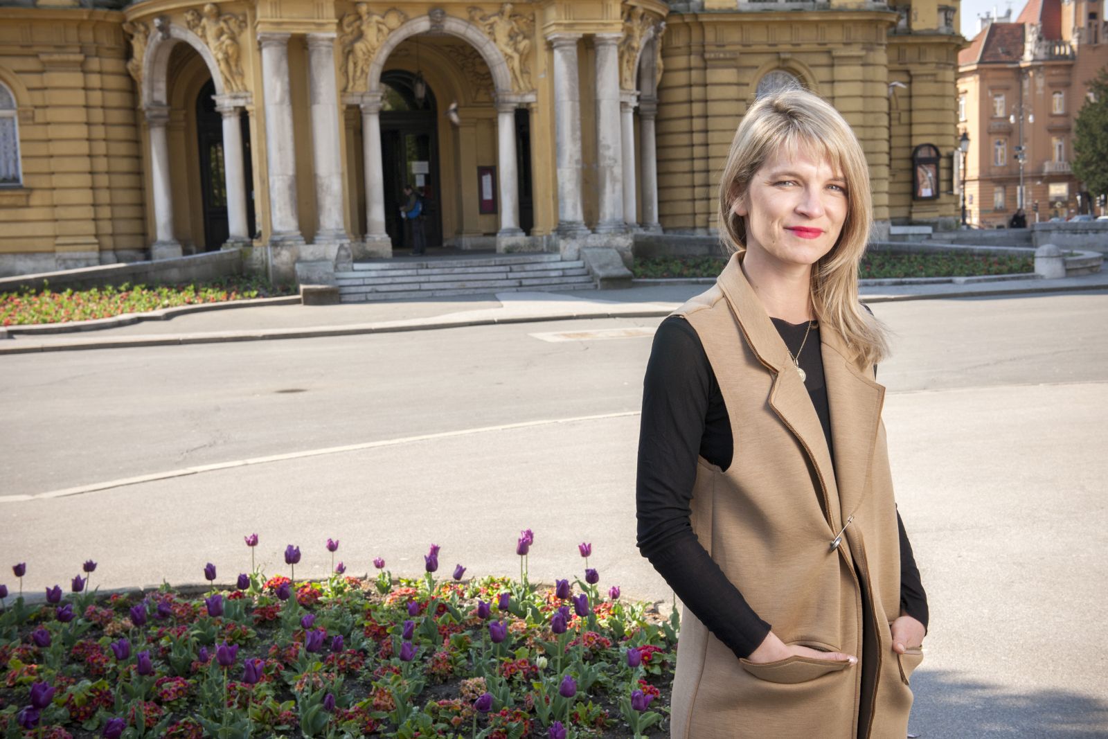 16.4.2021. Zagreb, Anica Tomić, kazališna redateljica - portret
Photo: Tomislav Cuveljak/NFoto/PIXSELL