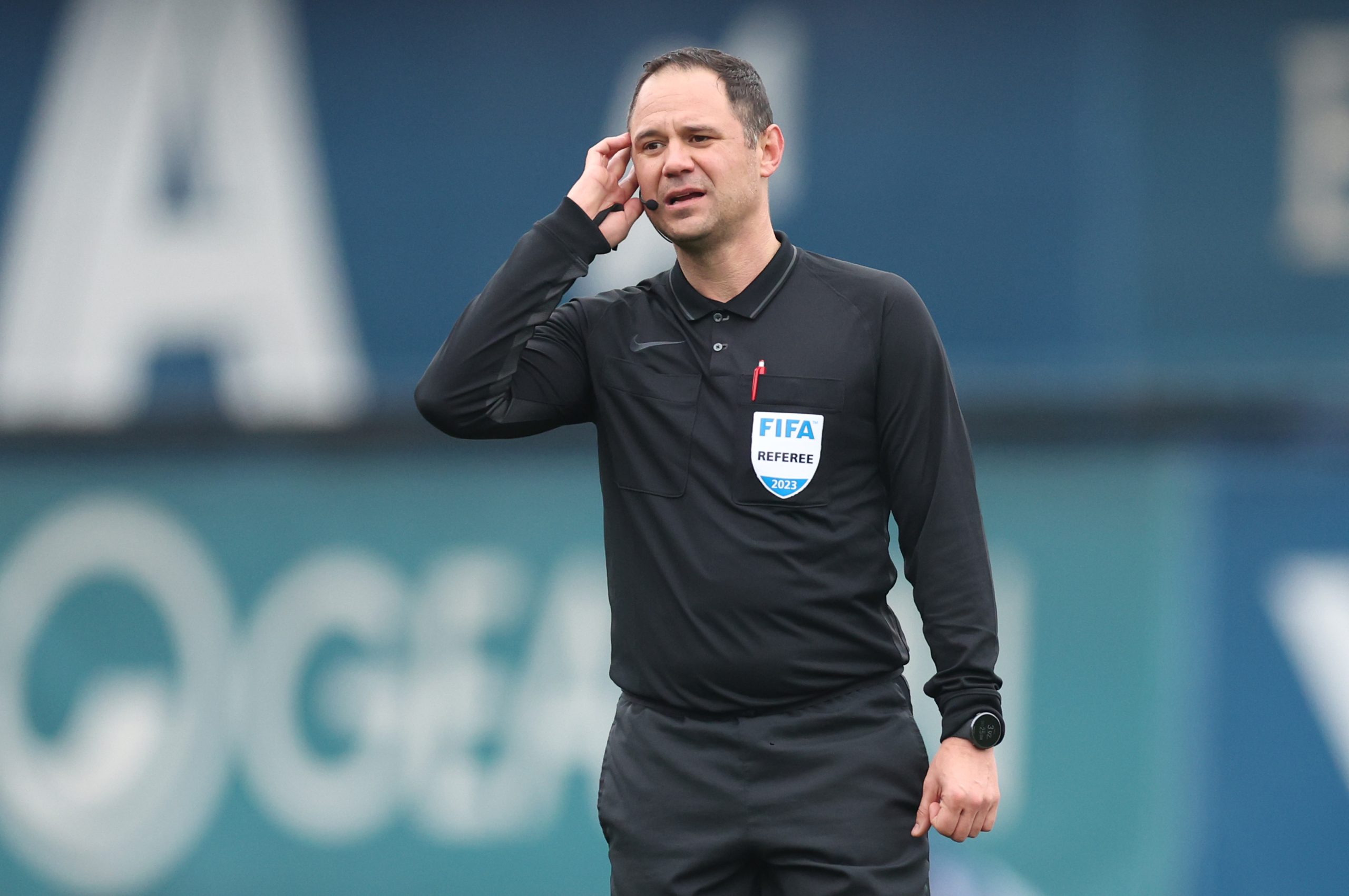01.03.2023., Stadion u Maksimiru, Zagreb - 1/4 finala SuperSport hrvatskog nogometnog kupa, GNK Dinamo - NK Lokomotiva. Sudac Fran Jovic Photo: Igor Kralj/PIXSELL
