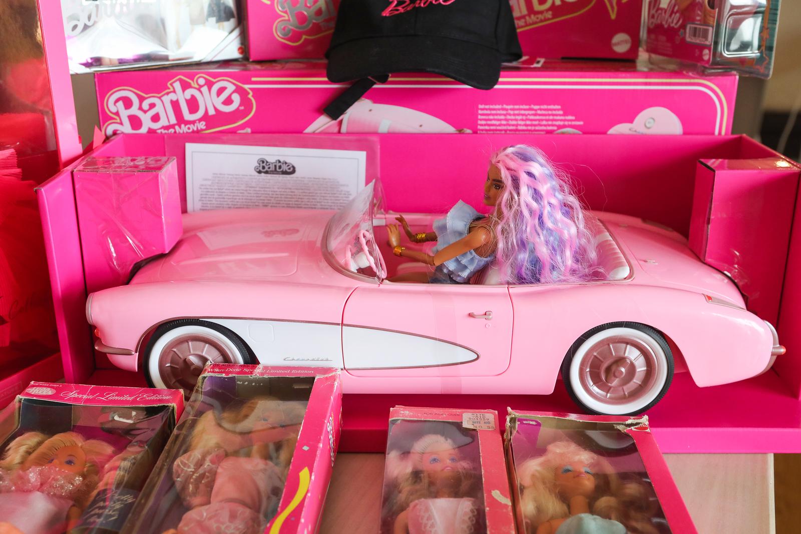 01.08.2023., Koprivnica - Biljana Cicin Masansker iz Koprivnice ima kolekciju od 150 Barbie lutaka. Photo: Zeljko Hladika/PIXSELL