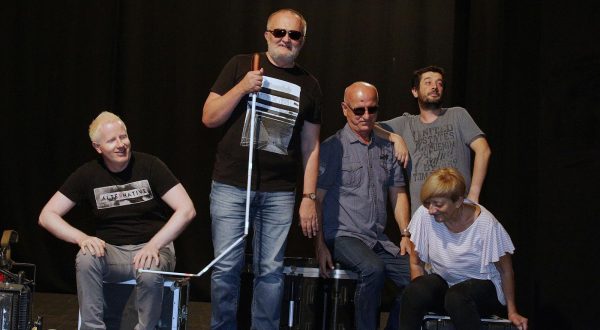 01.09.2017., Zagreb - Kazaliste slijepih i slabovidnih osoba, Vojin Peric, Marijo Glibo, Milenko Zeko, Igor Kucevic, Anita Matkovic."nPhoto: Zarko Basic/PIXSELL