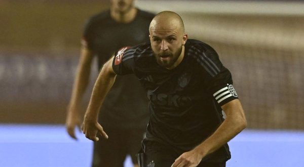 01.10.2023., Split, stadion Poljud - SuperSport HNL, 10. kolo, HNK Hajduk - GNK Dinamo. Josip Misic Photo: Marko lukunic/PIXSELL