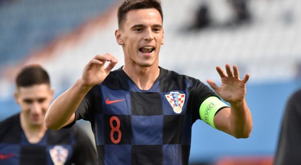 03.09.2020., Varazdin - Kvalifikacijska nogometna utakmica za odlazak na Europsko prvenstvo U21, Hrvatska - Grcka. Nikola Moro. Photo: Vjeran Zganec-Rogulja/PIXSELL