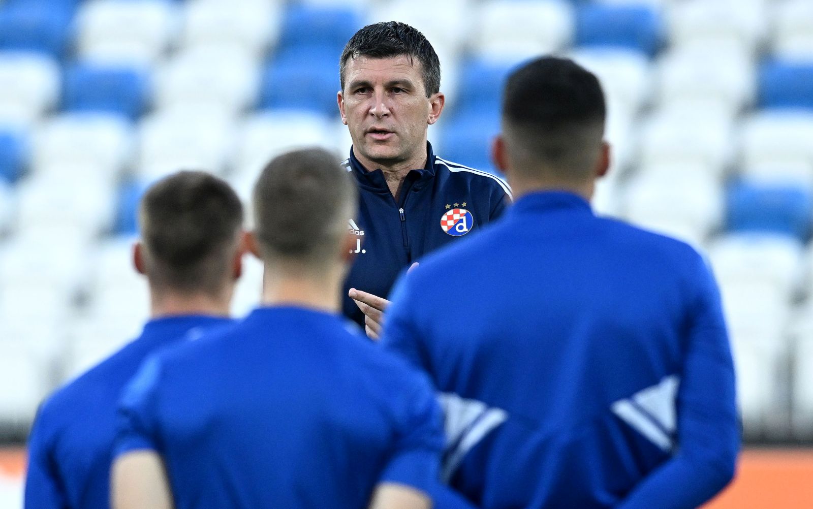 04.10.2023., Pristina - Stadion Fadil Vokrri. Trening GNK Dinamo uoci sutrasnje utakmice 2. kolo Konferencijske lige FC Ballkani i GNK Dinamo.  Photo: Marko Lukunic/PIXSELL