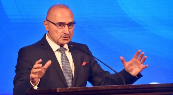 05.10.2023. Zagreb - Konferencija "Proširenje EU - Može li BiH biti nova uspješnica?" na kojoj će sudjelovati ministar vanjskih i europskih poslova Gordan Grlić Radman, eurozastupnik Tomislav Sokol i visoki predstavnik za BiH Christian Schmidt Photo: Sandra Simunovic/PIXSELL