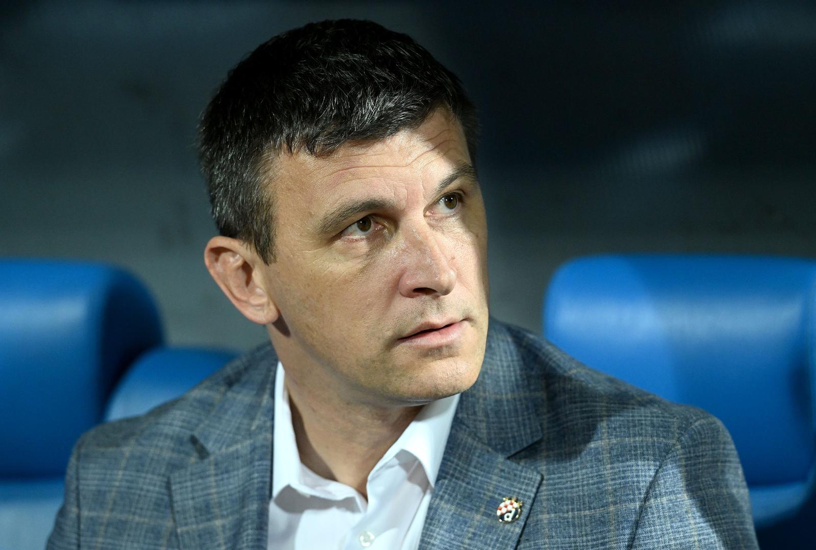 05.10.2023., Pristina, Kosovo - Utakmica skupine C UEFA Europa Konferencijske lige, 2. kolo, FC Ballkani - GNK Dinamo. Trener GNK Dinama, Sergej Jakirovic. Photo: Marko lukunic/PIXSELL