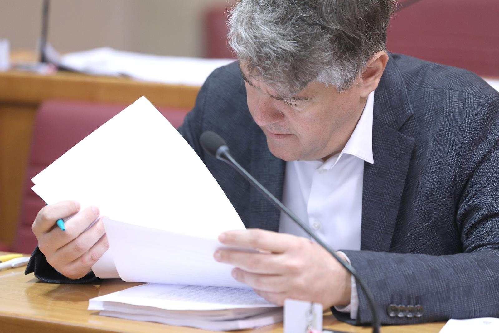 07.07.2023., Zagreb - Sabor 16. sjednicu nastavlja raspravom  o izmjenama i dopunama Zakona o alternativnim investicijskim fondovima. Photo: Patrik Macek/PIXSELL