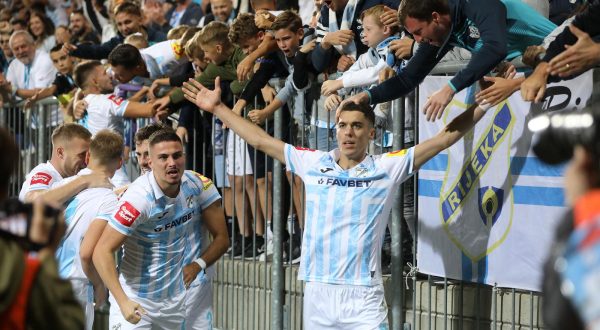 07.10.2023., stadion HNK Rijeka, Rijeka - SuperSport HNL, 11 kolo, HNK Rijeka - HNK Hajduk. Photo: Goran Kovacic/PIXSELL