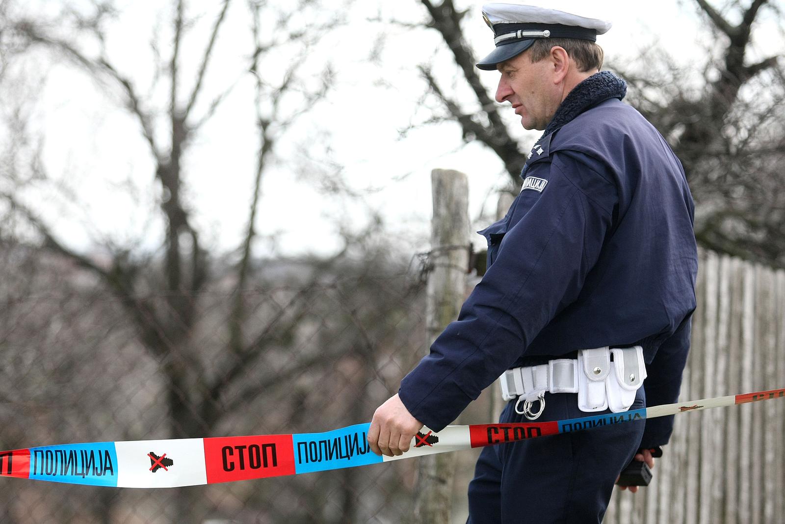 09.04.2013., Velika Ivanca, Srbija - U mjestu nedaleko Mladenovca u Srbiji Ljubisa Bogdanovic u jutarnjim satima ubio je trinaestero ljudi, sestero muskih, setero zena i jedno dvogodisnje dijete. Nije poznat motiv ovog zlocina. Ubojica Ljubisa Bogdanovic 1991. godine bio je na ratistu u Slavoniji, a sve zrtve ubio je hicem u glavu.rPhoto: Davor Javorovic/PIXSELL
