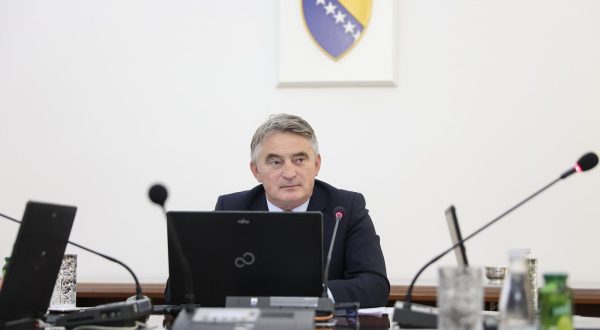 10.10.2023., Sarajevo, Bosna i Hercegovina - Redovna sjednica Predsjednistva BiH. Photo: Armin Durgut/PIXSELL