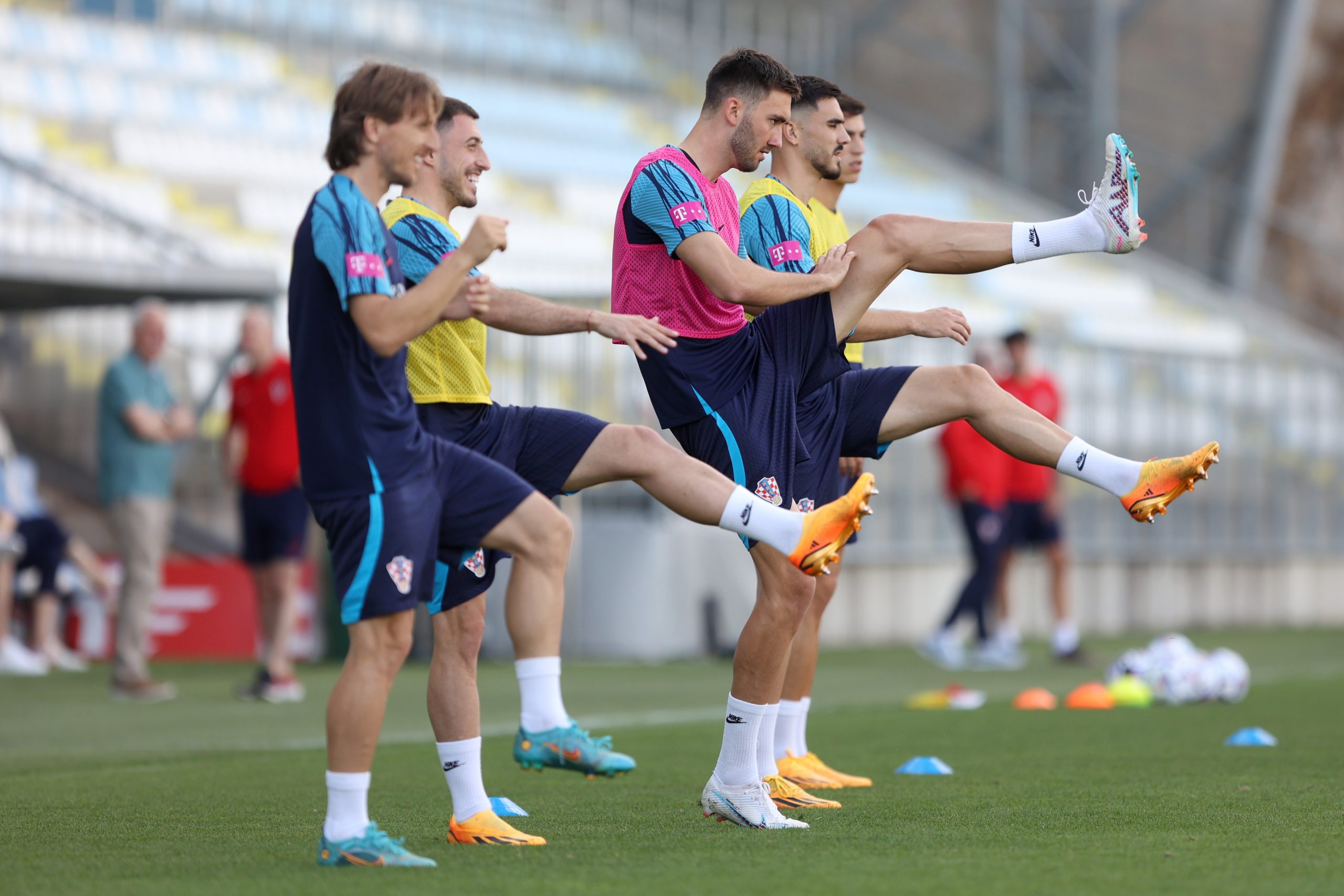 11.06.2023., Rijeka - Trening hrvatske nogometne reprezentacije na stadionu HNK Rijeka na Rujevici. Dion Drena Beljo Photo: Nel Pavletic/PIXSELL