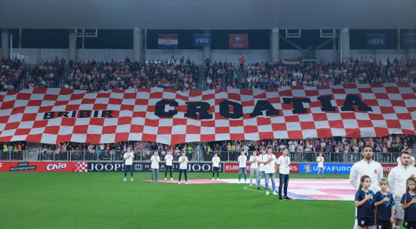 12.10.2023., Opus Arena, Osijek - Kvalifikacije za UEFA Europsko prvenstvo 2024., skupina D, 7. kolo, Hrvatska - Turska. Photo: Davor Javorovic/PIXSELL