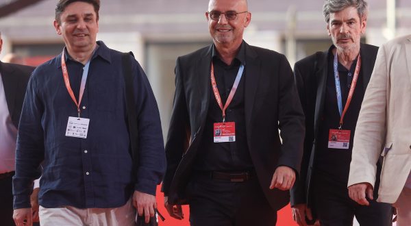 13.08.2023., Sarajevo, Bosna i Hercegovina - Ekipa filma “Bosanski lonac” prosetala crvenim tepihom 29. Sarajevo Film Festivala. Photo: Armin Durgut/PIXSELL