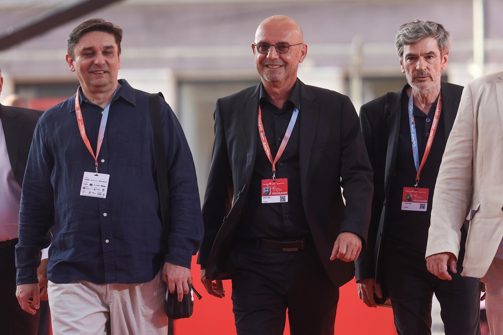13.08.2023., Sarajevo, Bosna i Hercegovina - Ekipa filma “Bosanski lonac” prosetala crvenim tepihom 29. Sarajevo Film Festivala. Photo: Armin Durgut/PIXSELL