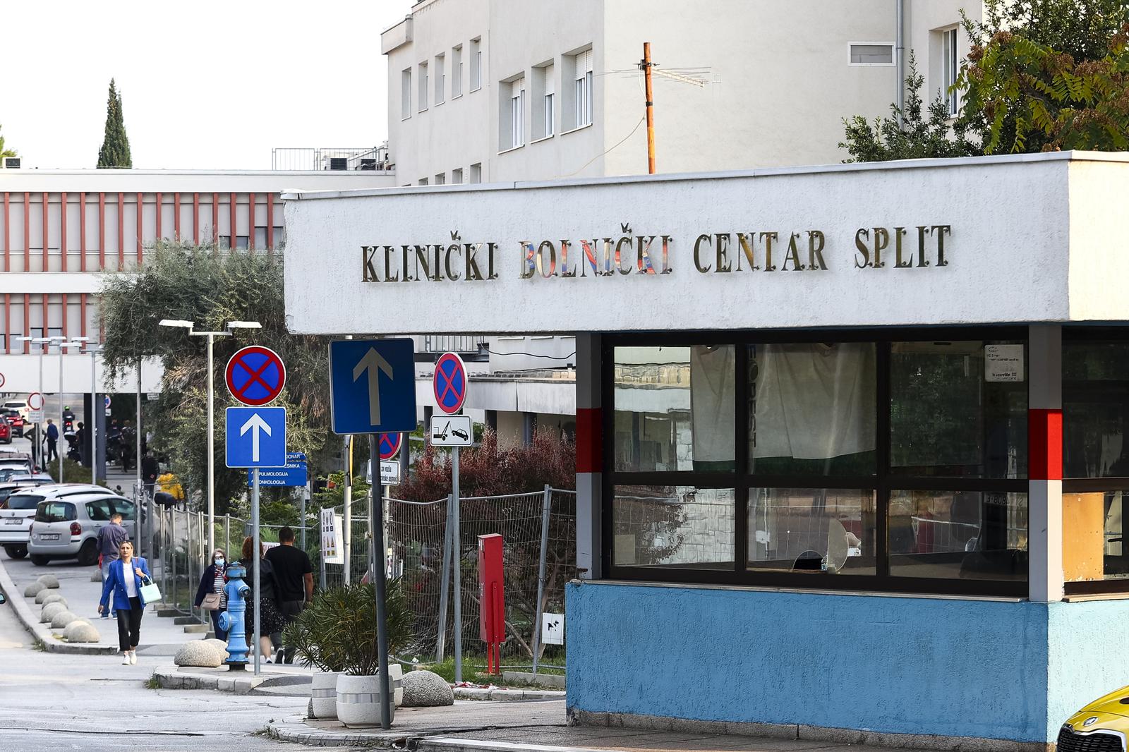 13.10.2022., Split - Klinicki bolnicki centar Split.  Photo: Miroslav Lelas/PIXSELL