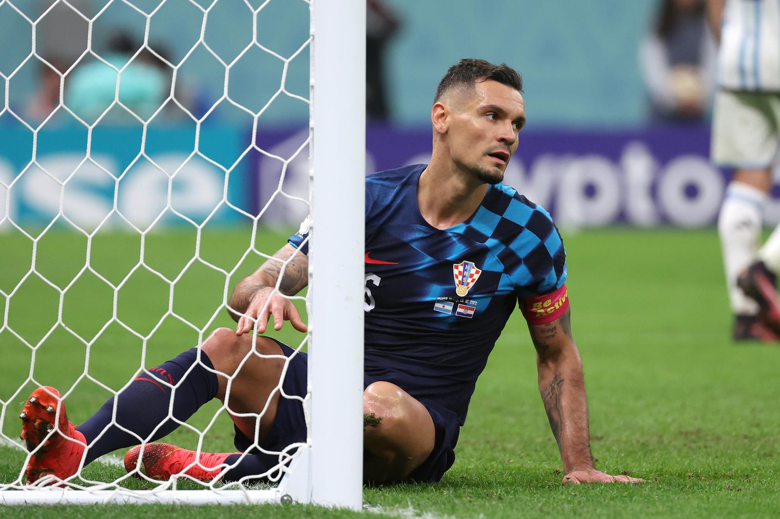13.12.2022., stadion Lusail, Katar - FIFA Svjetsko prvenstvo, polufinale, Hrvatska - Argentina. Dejan Lovren Photo: Goran Stanzl/PIXSELL