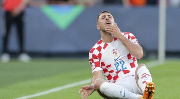 14.06.2023., stadion Feyenoord "De Kuip", Rotterdam, Nizozemska - UEFA Liga Nacija, polufinale, Nizozemska - Hrvatska. Josip Juranovic Photo: Luka Stanzl/PIXSELL