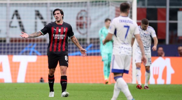 14.09.2022., stadion San Siro, Milano - UEFA Liga prvaka, 2. kolo, skupina E, AC Milan - GNK Dinamo. Photo: Matija Habljak/PIXSELL