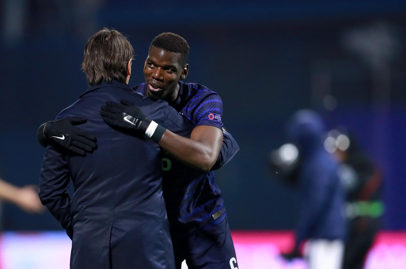 14.10.2020., stadion Maksimir, Zagreb - UEFA Liga nacija, 4. kolo grupe 3, skupine A, Hrvatska - Francuska. Paul Pogba  Photo: Sanjin Strukic/PIXSELL
