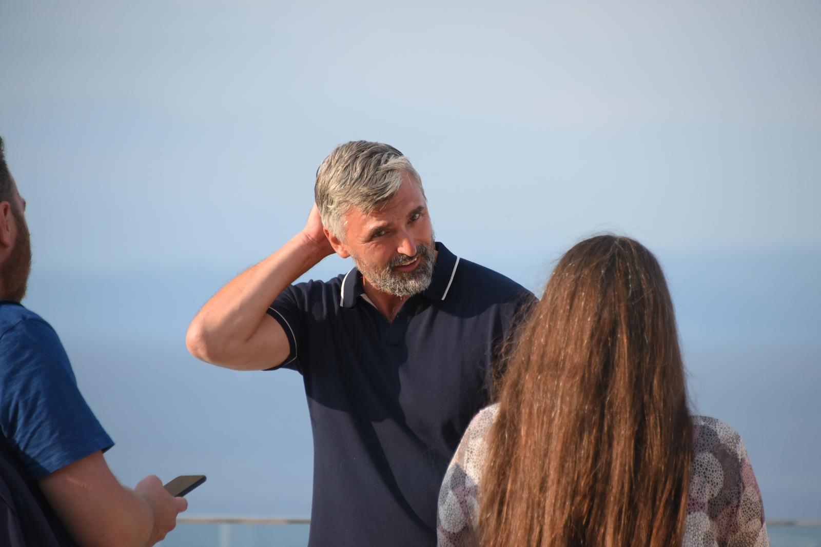 14.06.2023., Savudrija - UNIQA osiguranje u hotelu Kmepinski predstavila svojeg novog ambasadora za regiju jugoistocne Europe, proslavljenog tenisaca, Goran Ivanisevica.   Photo: Sasa Miljevic/PIXSELL