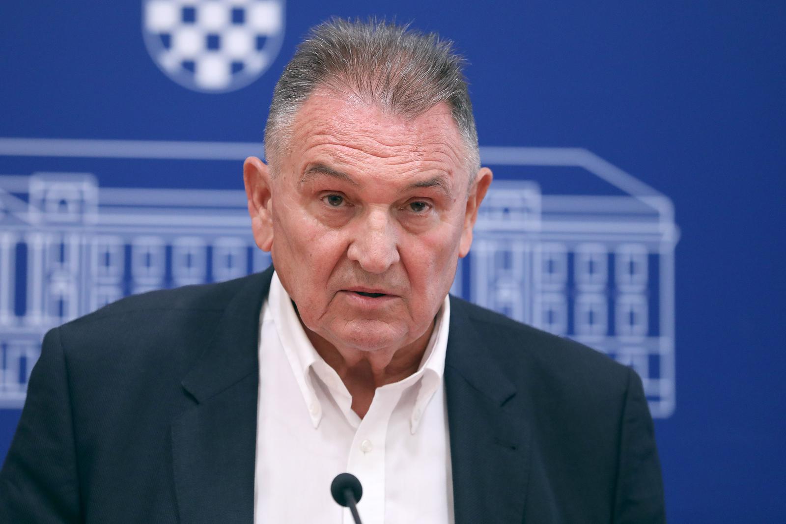 15.09.2023., Zagreb -Na konferenciji za medije Reformista odrzanoj u Saboru o temi "Nove Vladine mjere" govorili su Natalija Martincevic i Radimir Cacic.

 Photo: Patrik Macek/PIXSELL