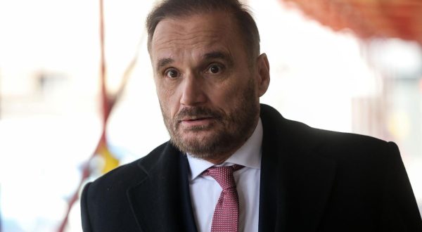 16.02.2023.,Zagreb - Bivsi ministri u Vlad RH Darko Horvat, Adlesic, Tolusic i Milosevic nisu dosli na sjednicu optuznog vijeca na Zupanjski sud u slucaju Darka Horvata. Na sjednicu su dosli njihovi odvjetnici Photo: Zeljko Hladika/PIXSELL