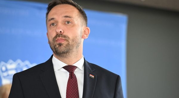 17.10.2023., Zagreb -Predsjednik Vlade Andrej Plenkovc sudjelovao je na sjednici Povjerenstva Vlade Republike Hrvatske za osobe s invaliditetom. Izjave za medije nakon sjednice. Photo: Davorin Visnjic/PIXSELL
