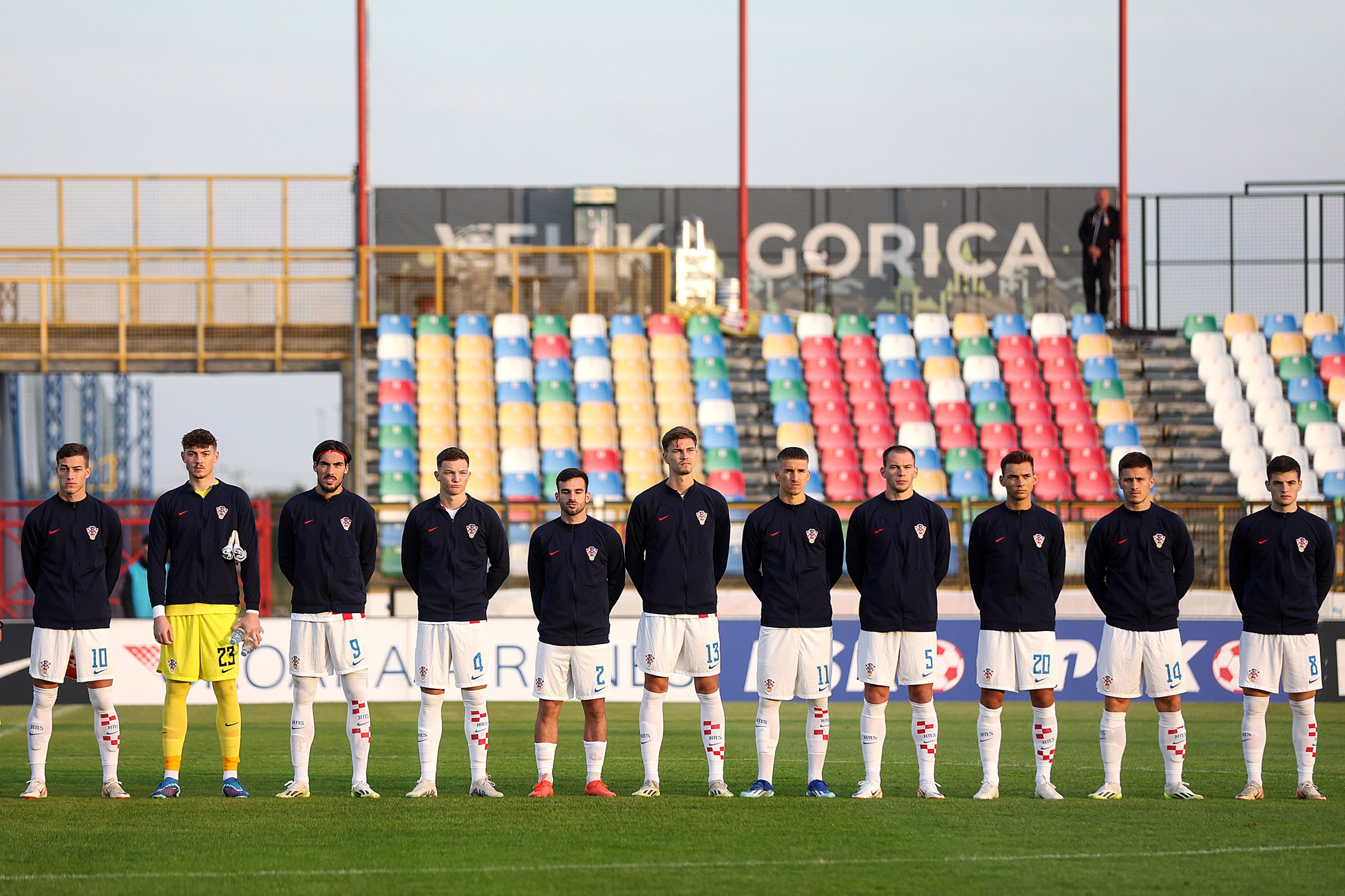 17.10.2023., Stadion Velika Gorica, Velika Gorica - Kvalifikacije za U-21 UEFA Euro 2025, skupina G, Hrvatska - Bjelorusija.  Photo: Goran Stanzl/PIXSELL