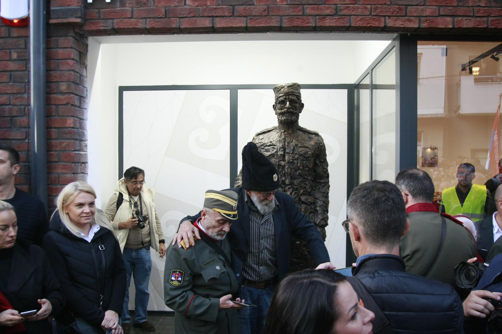 17, October, 2023, Belgrade - The Nasa Drina Association and the Veterans' Organization of Serbia and Srpska opened a museum dedicated to the commander of the Yugoslav Army in the homeland during the Second World War, General Dragoljub Draza Mihailovic.. Photo: Milos Tesic/ATAImages

17, oktobar, 2023, Beograd -Udruzenje Nasa Drina i Boracka organizacija Srbije i Srpske otvorile su muzej posvecen komandantu Jugoslovenske vojske u otadzbini tokom Drugog svetskog rata generalu Dragoljubu Drazi Mihailovicu. Photo: Milos Tesic/ATAImages Photo: Milos Tesic/ATA Images/PIXSELL