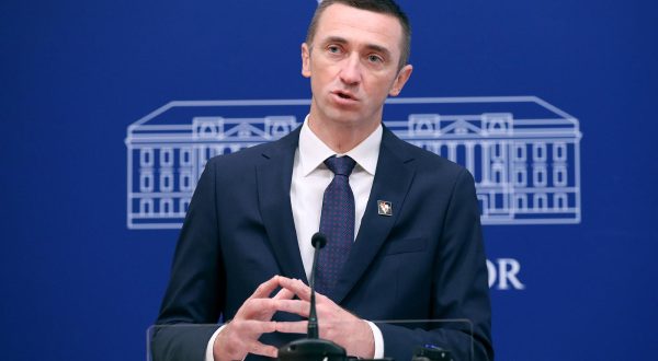 18.10.2023., Zagreb - Na konferenciji za medije Domovinskog pokreta odrzanoj u Saboru o temi „Migrantska kriza u Republici Hrvatskoj“ govorio je Ivan Penava. Photo: Patrik Macek/PIXSELL