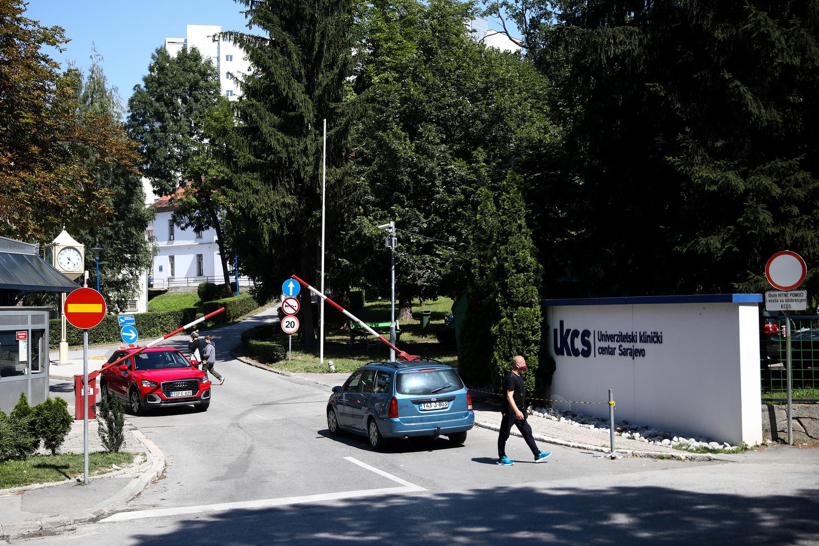 20.07.2020., Sarajevo, Bosna i Hercegovina - Klinicki centar Univerziteta u Sarajevu.rPhoto: Armin Durgut/PIXSELL