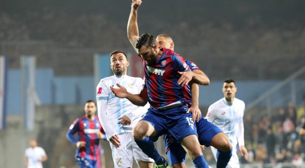 21.11.2021., Rijeka, stadion Rujevica - Hrvatski Telekom Prva liga, 16. kolo, HNK Rijeka - HNK Hajduk. Josip Elez Photo: Goran Kovacic/PIXSELL