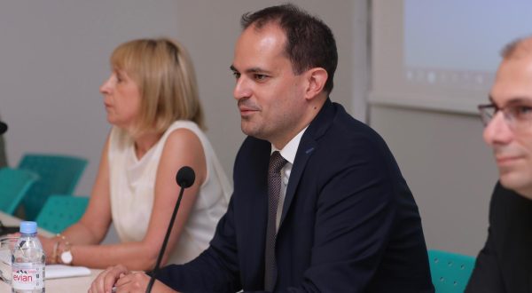 22.02.2023.,Split-Ministar pravosudja i uprave Ivan Malenica na Medjunarodnoj konferenciju "Hrvatsko-francuski upravnopravni dani" i panel-raspravi "Vaznost javnih sluzbenika". Tema konferencije je javna sluzba Photo: Ivo Cagalj/PIXSELL