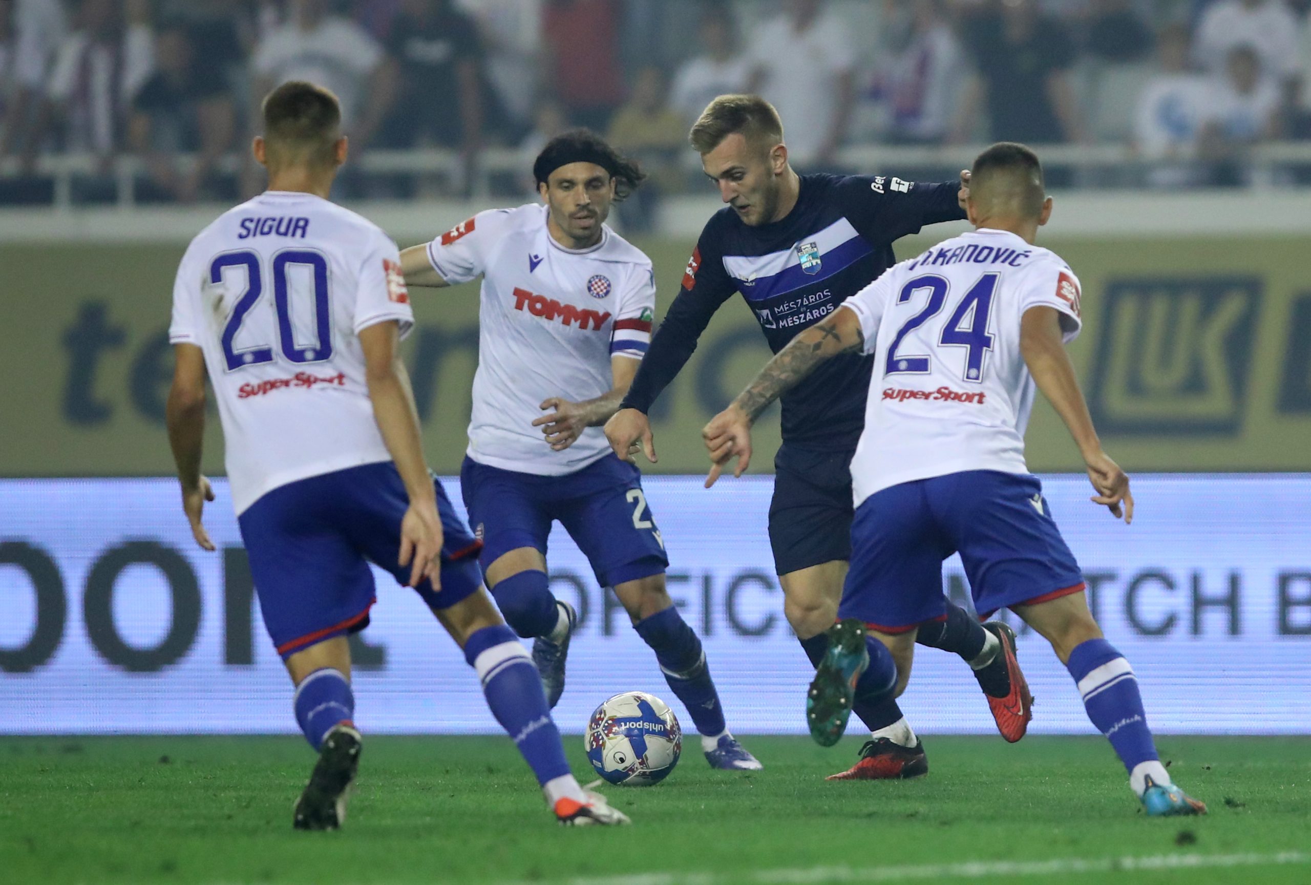 22.10.2023., Split - SuperSport Prva Hrvatska nogometna liga, 12. kolo, HNK Hajduk - NK Osijek.  Photo: Zvonimir Barisin/PIXSELL