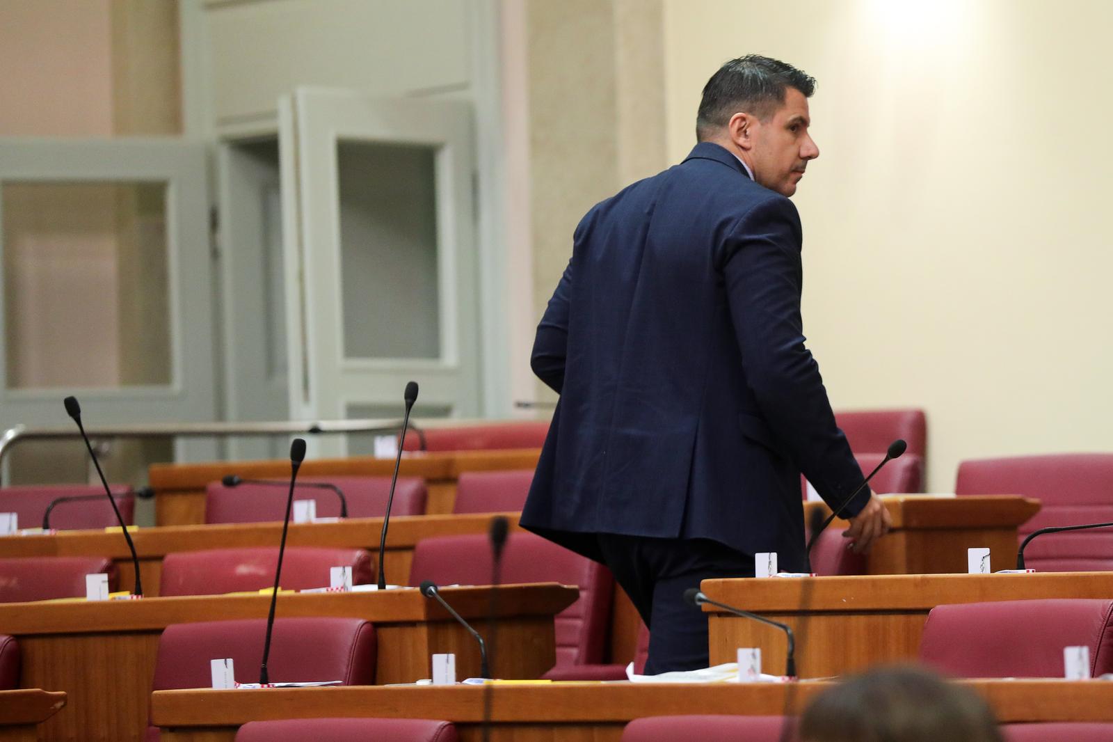24.10.2023., Zagreb - Nakon rasprave o Godisnjem izvjestaju Vlade RH, predsjednik Vlade RH Andrej Plenkovic odrzao je zavrsnu rijec Photo: Zeljko Hladika/PIXSELL