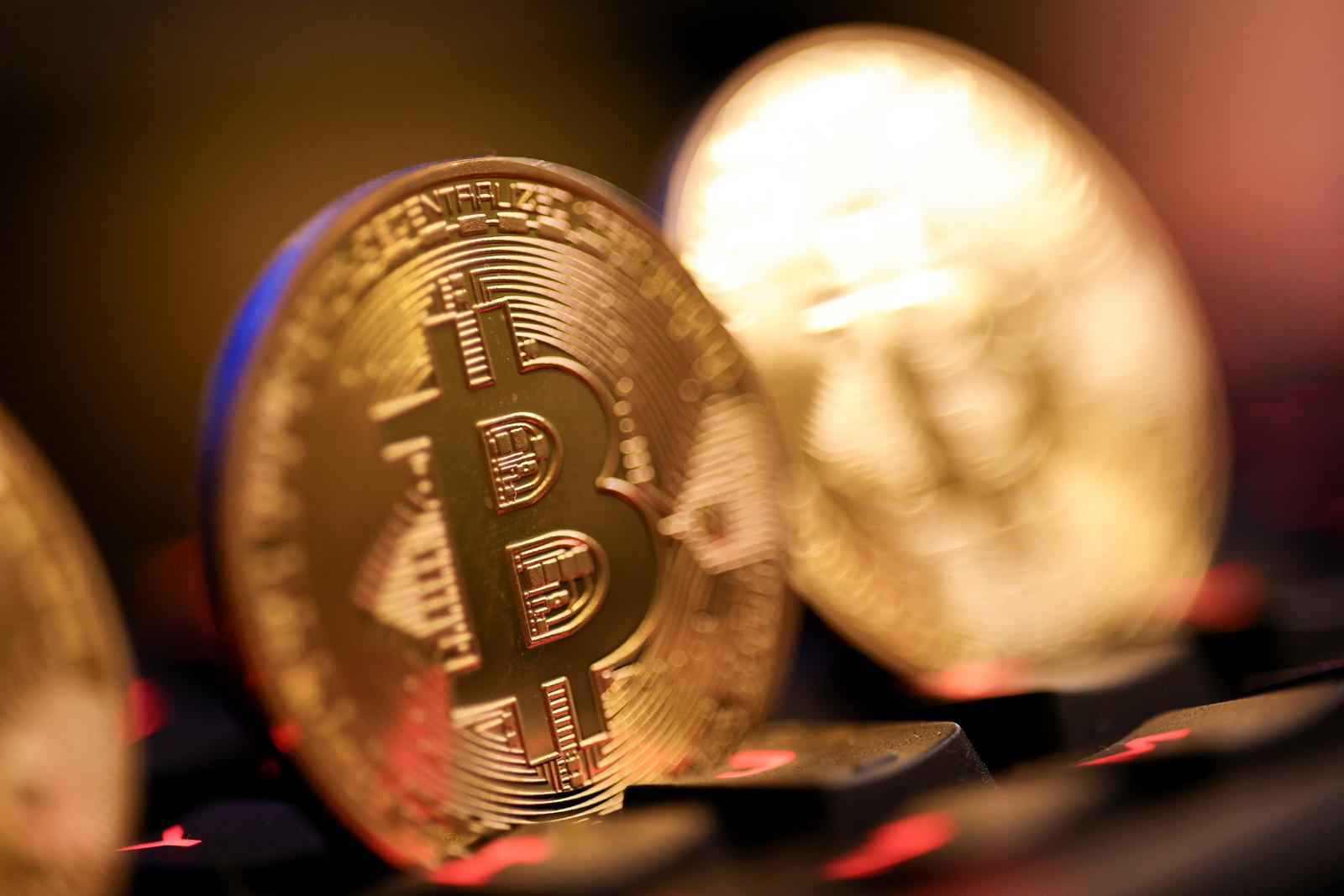 25.09.2023., Sarajevo, Bosna i Hercegovina - Ilustracija za Bitcoin. Photo: Armin Durgut/PIXSELL