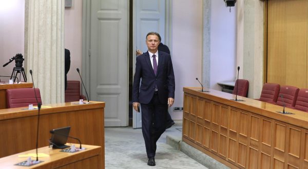 25.10.2023., Zagreb - Sabor je 18. sjednicu nastavio izjasnjavanjem o podnesenim amandmanima na Prijedlog izmjena i dopuna Drzavnog proracuna Republike Hrvatske za 2023. godinu.   Photo: Patrik Macek/PIXSELL