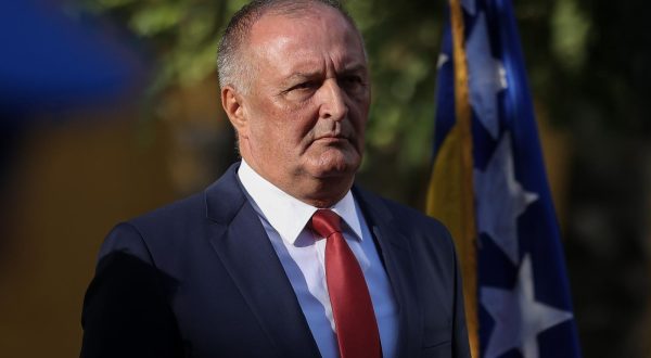 26.09.2023., Sarajevo, Bosna i Hercegovina - Ministar obrane Kraljevine Norveske Bjorn Arild Grama, stigao je u zvanicnu posjetu BiH i docekao ga je ministar odbrane BiH Zukan Helez. Photo: Armin Durgut/PIXSELL