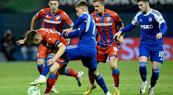 26.10.2023., Zagreb - Utakmica skupine C UEFA Europa Konferencijske lige, GNK Dinamo - FC Viktoria Plzen. Photo: Marko Lukunic/PIXSELL