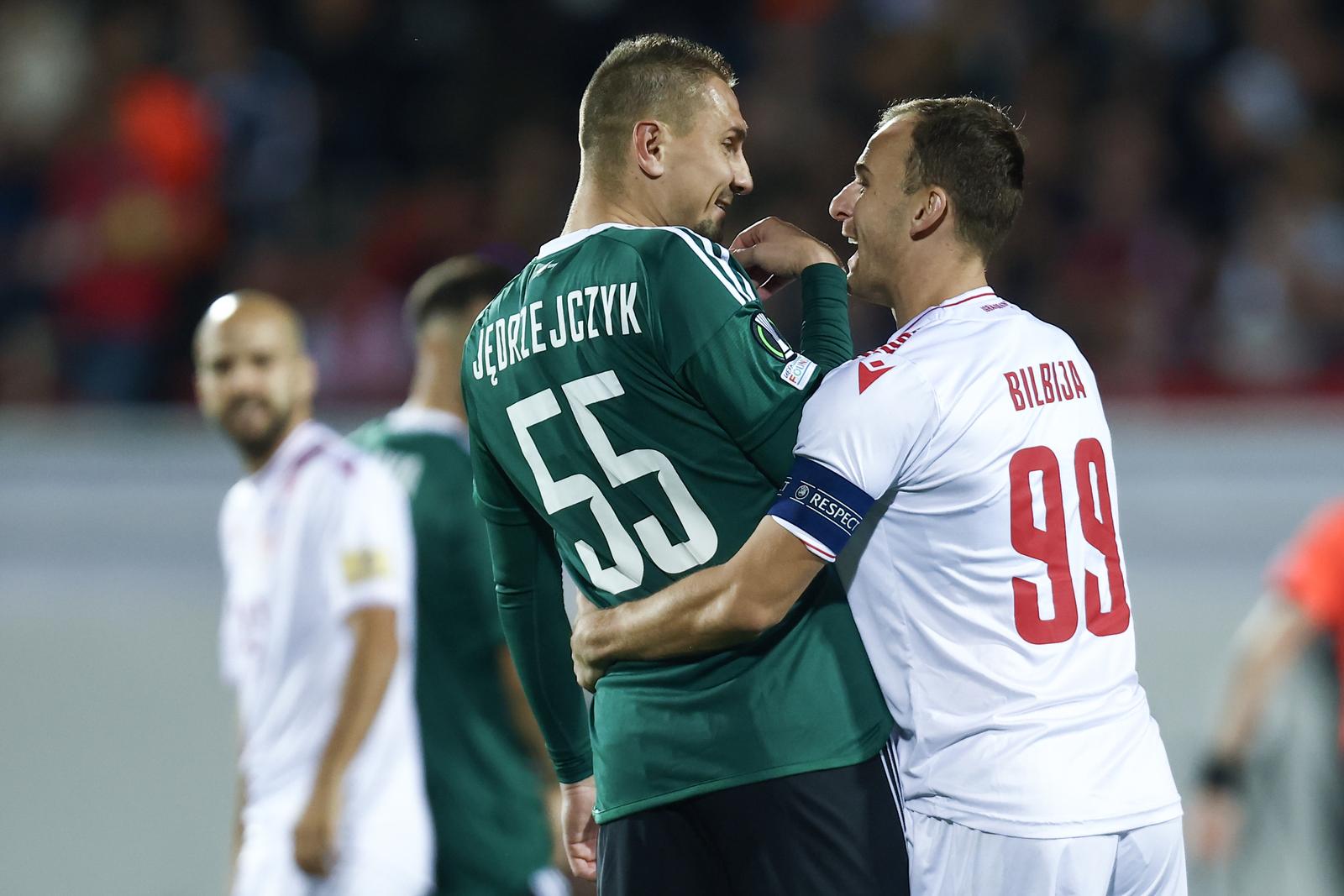 26.10.2023., Stadion pod Bijelim brijegom, Mostar, Bosna i Hercegovina - Utakmica skupine E UEFA Europa Konferencijske lige, 3. kolo, HSK Zrinjski Mostar - Legia Warszawa. Photo: Denis Kapetanovic/PIXSELL