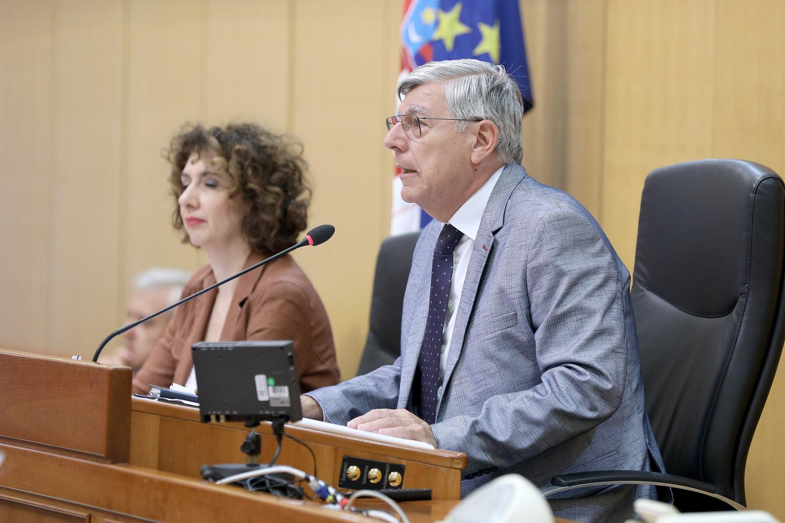 27.09.2023., Zagreb - Sabor 18. sjednicu nastavlja raspravom o izmjenama i dopunama Poslovnika Hrvatskoga sabora koje je predlozila zastupnica Marija Selak Raspudic. Photo: Patrik Macek/PIXSELL
