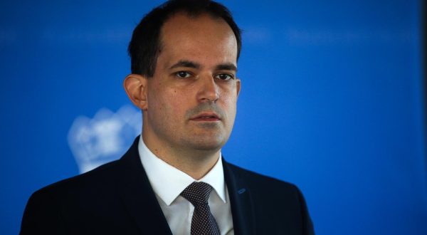 27.09.2023., Zagreb - Ministar pravosudja Ivan Malenica dao je izjavu za medije nakon sjednice Vlade Photo: Zeljko Hladika/PIXSELL