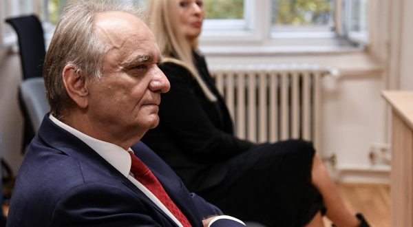 27.10.2023., Zagreb - Izricanje presude Branimiru Glavasu i Gordani Getos Magdic za slucajeve "garaza" i "selotejp". Branimir Glavas Photo: Josip Regovic/PIXSELL